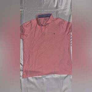 Tommy Hilfiger Pink Polo Shirt